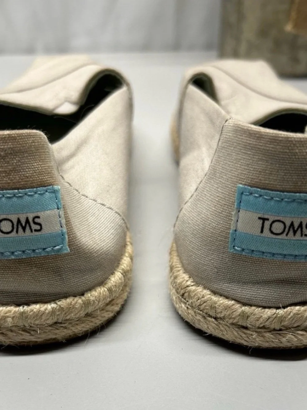 Toms Beige Espadrilles Slip-On Shoes